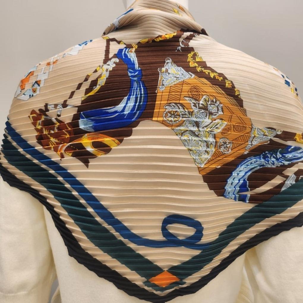 Vestibelly Pleated Dye Petite Scarf BH-A20050