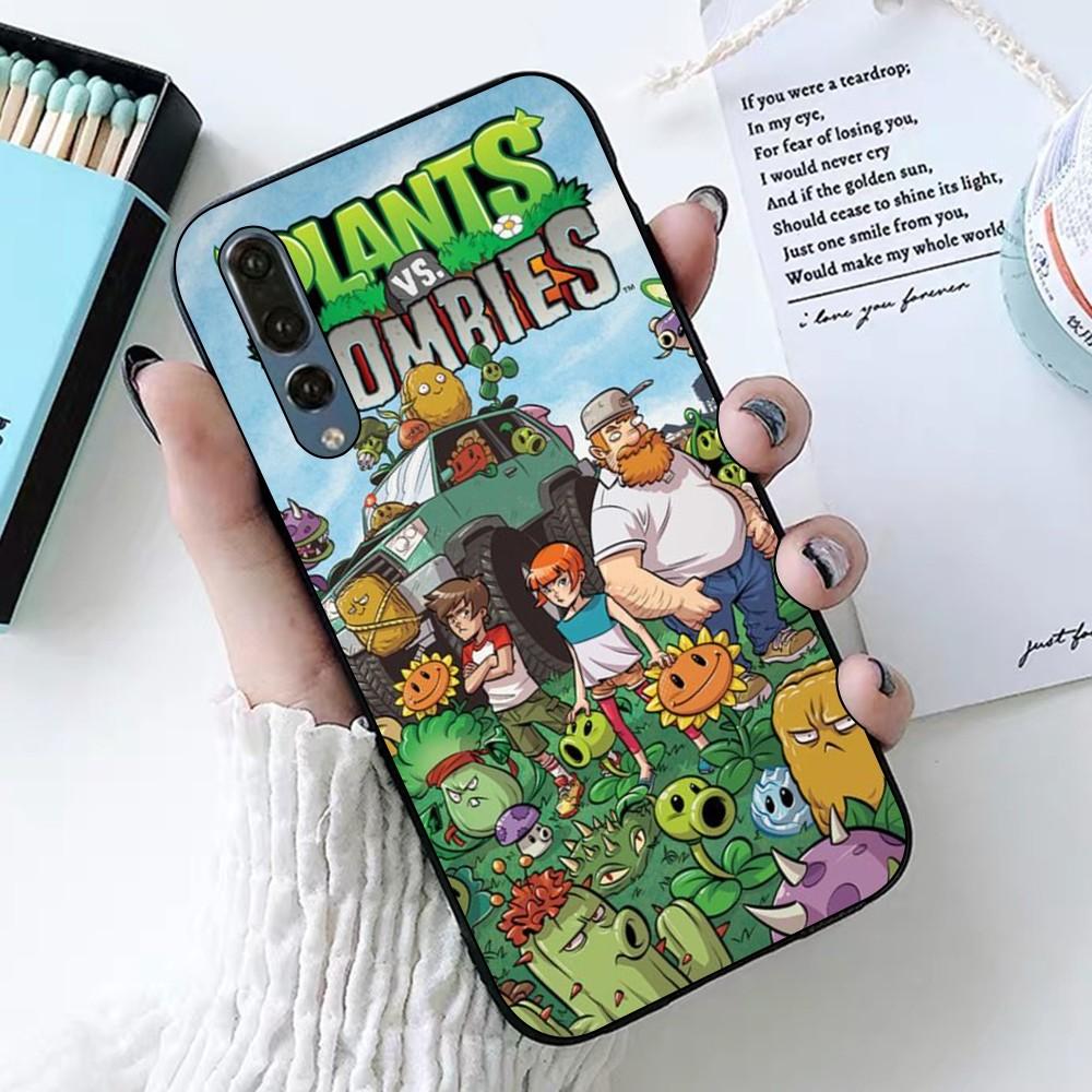 P-Plants vs. Z-Zombies Phone Case For Huawei P 8 9 10 20 30 40 50 Pro Lite Psmart Honor 10 lite 70 Mate 20lite
