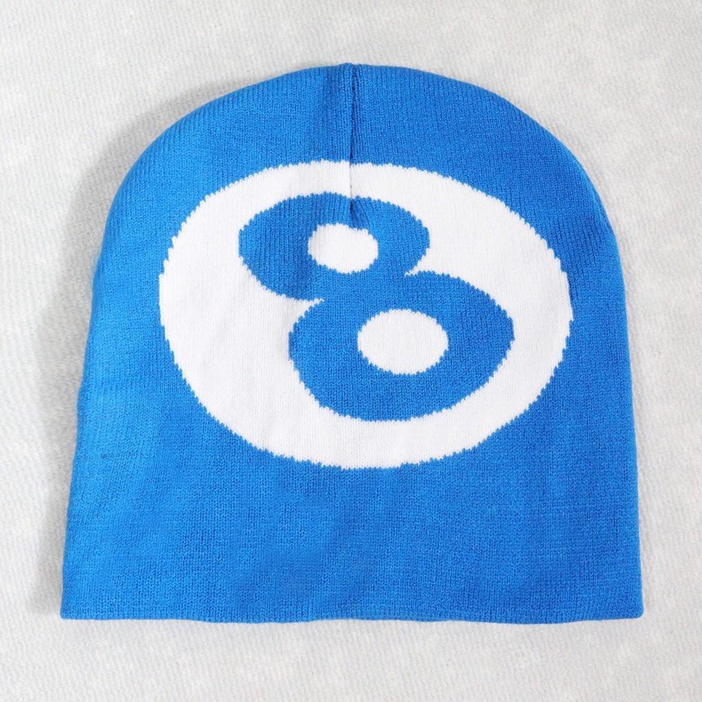 Street Style Knit Cap With Letter Embroidery For Men And Women