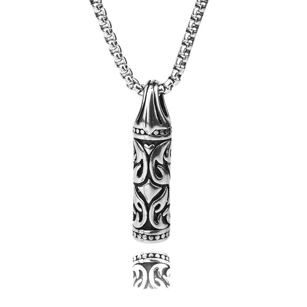 Filmperipherie Witcher 3 Hexer 3 Wolfskopf Halskette Anhänger, Halskette