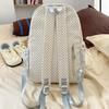 Schoolbag New Sweet Girl Backpack Korean Versatile Bow Polka Dot Versatile Light Commuter Bag Large Capacity School Bag
