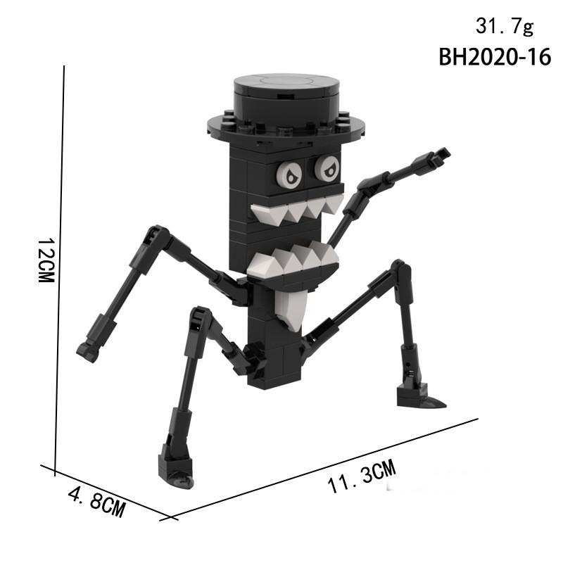 Sprunki Building Blocks Assemble Toy Doll Game Display Model Gift Decoration