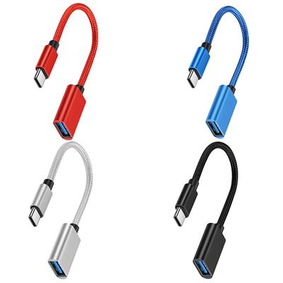 2pcs OTG Cable TYPE-C To USB Female Adapter Cable for Samsung Macbook Huawei Xiaomi Realme POCO USB Adapter Cable Type C Cable