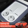 For Xpeng G6  2024 Central Control Wireless Charging Silicone Pad Anti-slip Water Cup Holder ert Pad Accessories