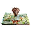 3D Encyklopedie dinosaurů Prehistorica Kniha o dinosaurech s vyskakovacími prvky Interaktivní vzdělávací kniha o dinosaurech pro děti 1-3 Dárek pro milovníky dinosaurů