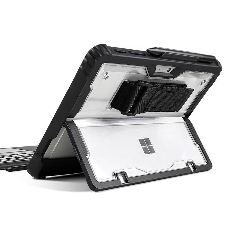 Pro Protective Surface Case: Drop-Proof for Pro Models with Durable Plastic Shell & Go1234 Keyboard Shell