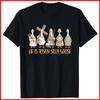 He Is Risen Silly Goose Easter Christian Black Cotton T-Shirt S-5XL
