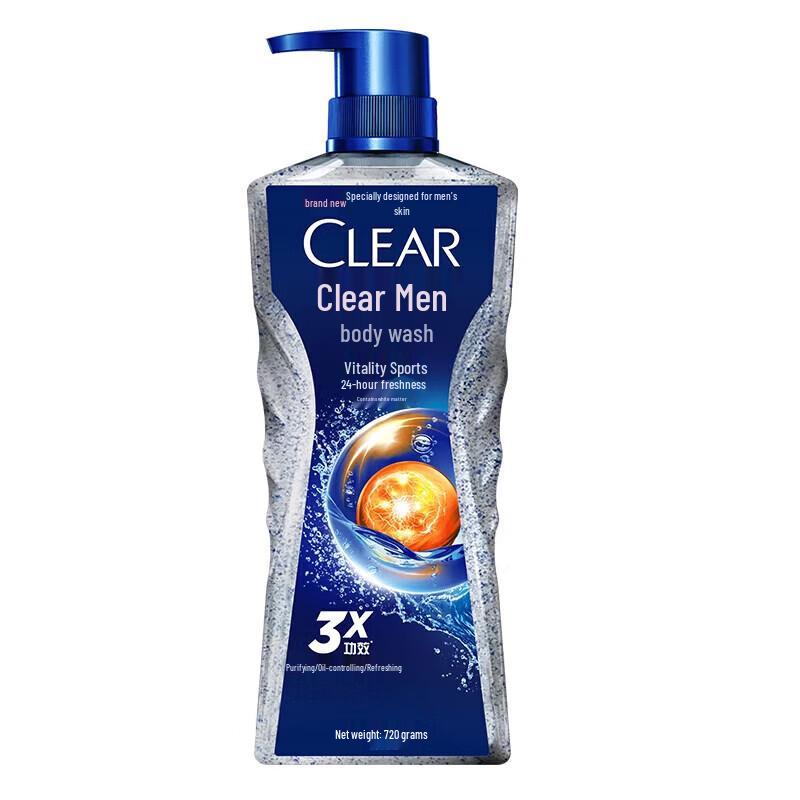 

Clear Men s Sport Shower Gel