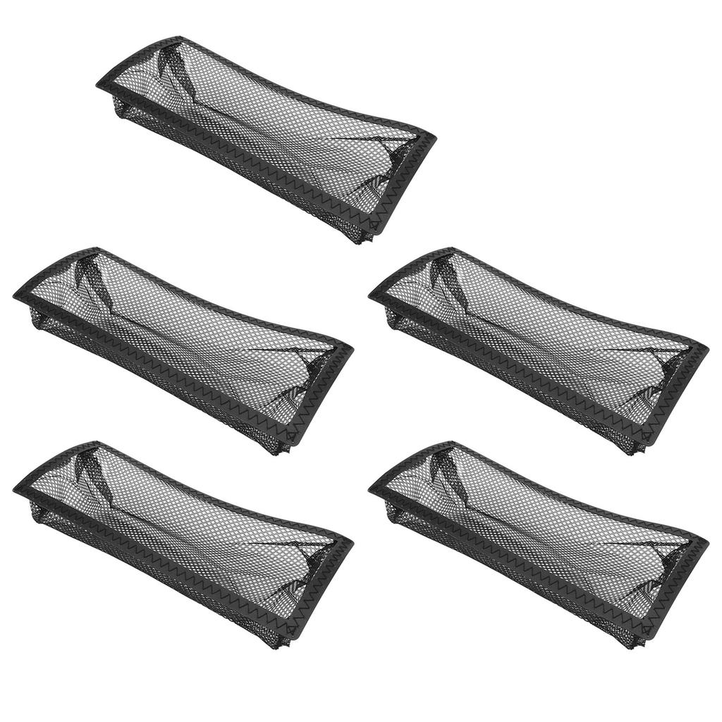 5Pcs Floor Register Cover Trap Floor Air Vent Cover Screen Mesh Filter Net for Replacement 4x10in