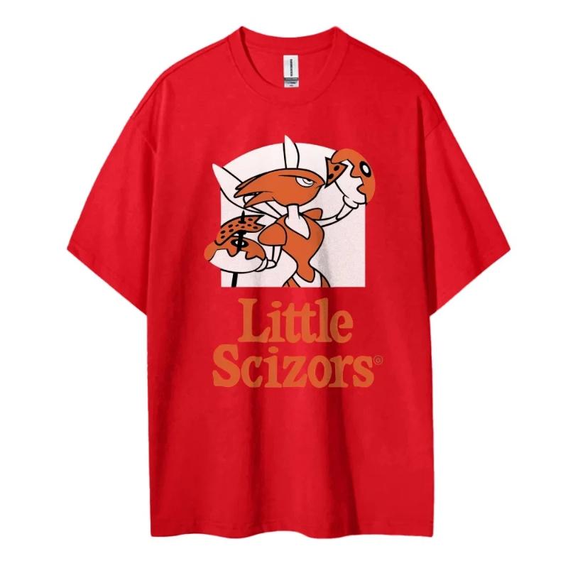 Pokemon T-shirt Men's Pure Cotton Casual Round Neck T-shirt Short Sleeve Clothing Summer Sports Casual Short Sleeve Top