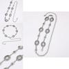 Silver Metal Waist Chain For Women With Retro Carved Buckle For Spring And Fall