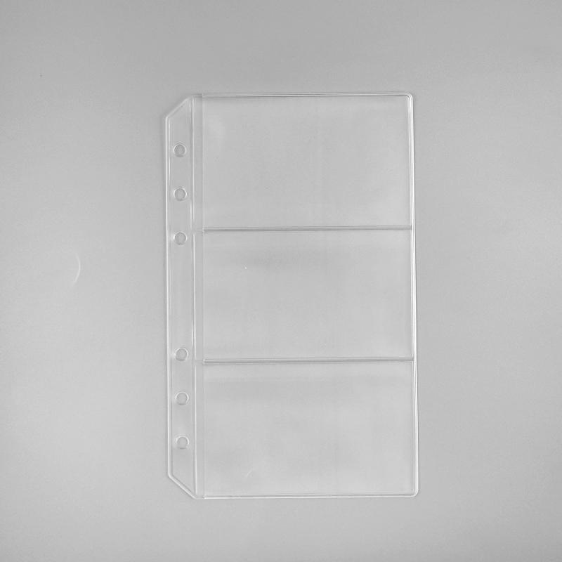 A6 Loose-Leaf Notebook Planner with Sticker Album, Zipper Storage, and 6-Hole Refill Pages