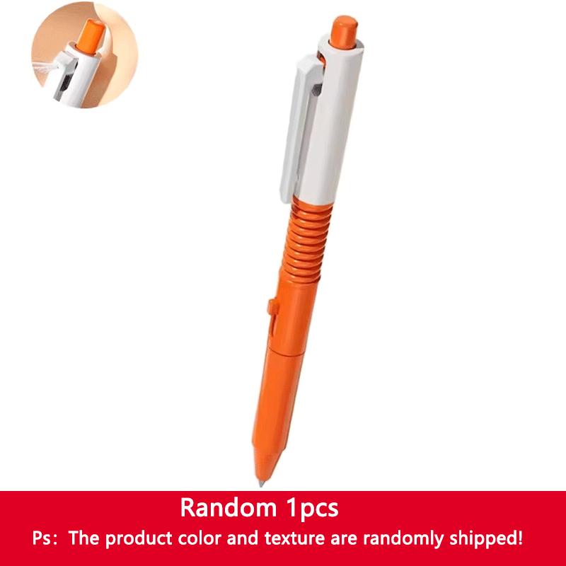 1/3/5Pcs Prank Ballpoint Pen Novelty Spoof Water Spray Function Signature Campus Writable Toys Gift Round Sensory Compression Bouncy Durable Elastic