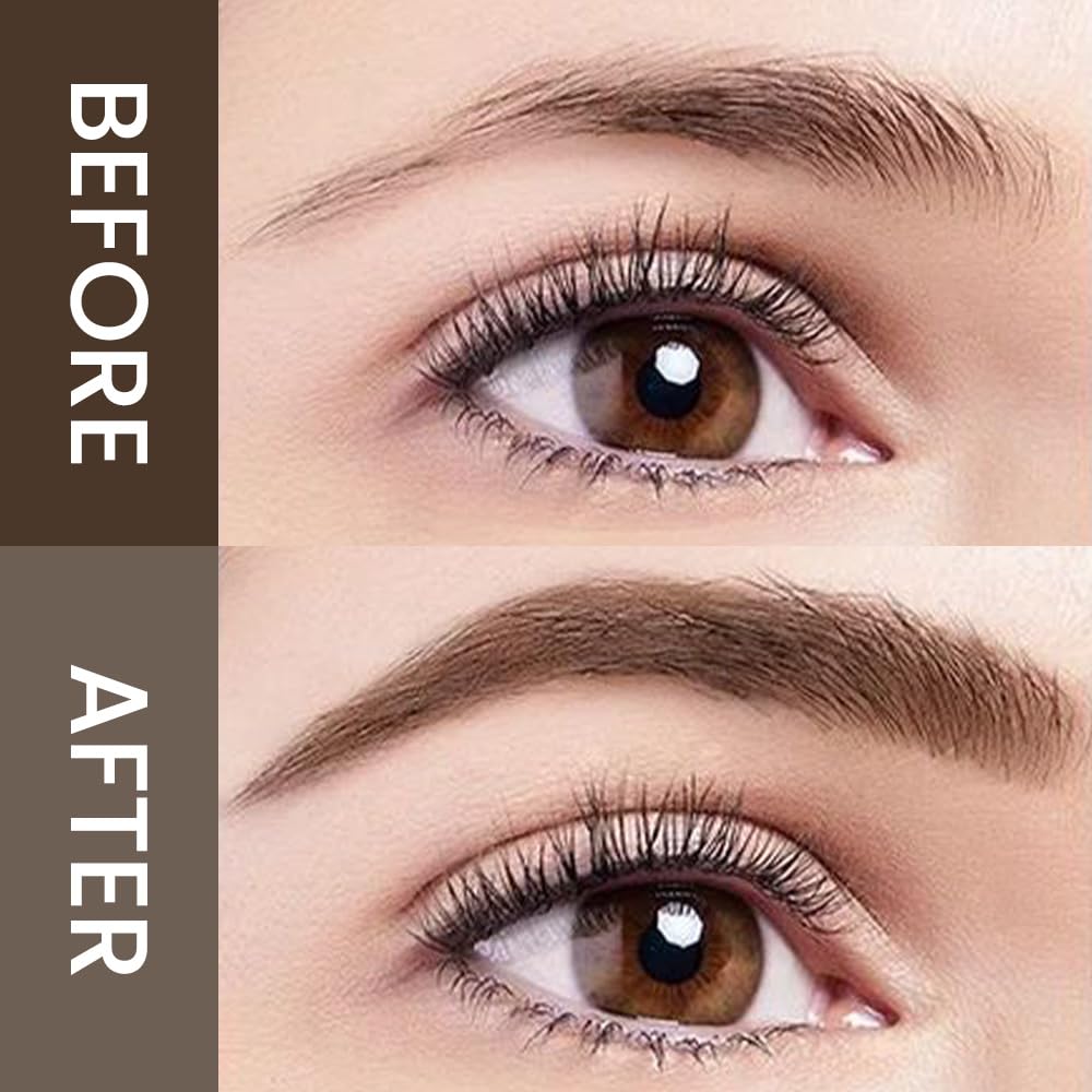 4-TIP BROW Liquid Eyebrow Pencil Waterproof Microblading Fork Tip Fine