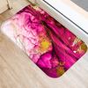 Bodenmatte Anti-Rutsch saugfähig Flanell Multi Farben Marmor gedruckt Tür Teppich Home Supplies