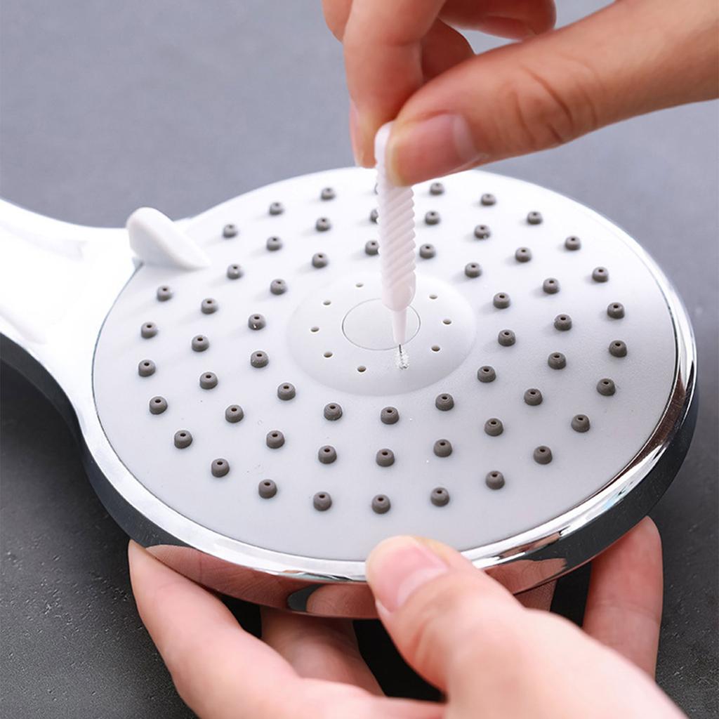 Multi Functional Shower Head Cleaner Set Soft and Durable Shower Head Cleaning Brush for Cleaning Small Holes Cleaners