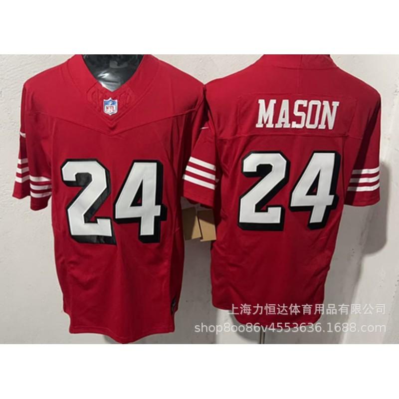 Maillot de Football 49ers 13 Purdy 97 Bosa Uniforme d'Équipe Sports Hommes Femmes
