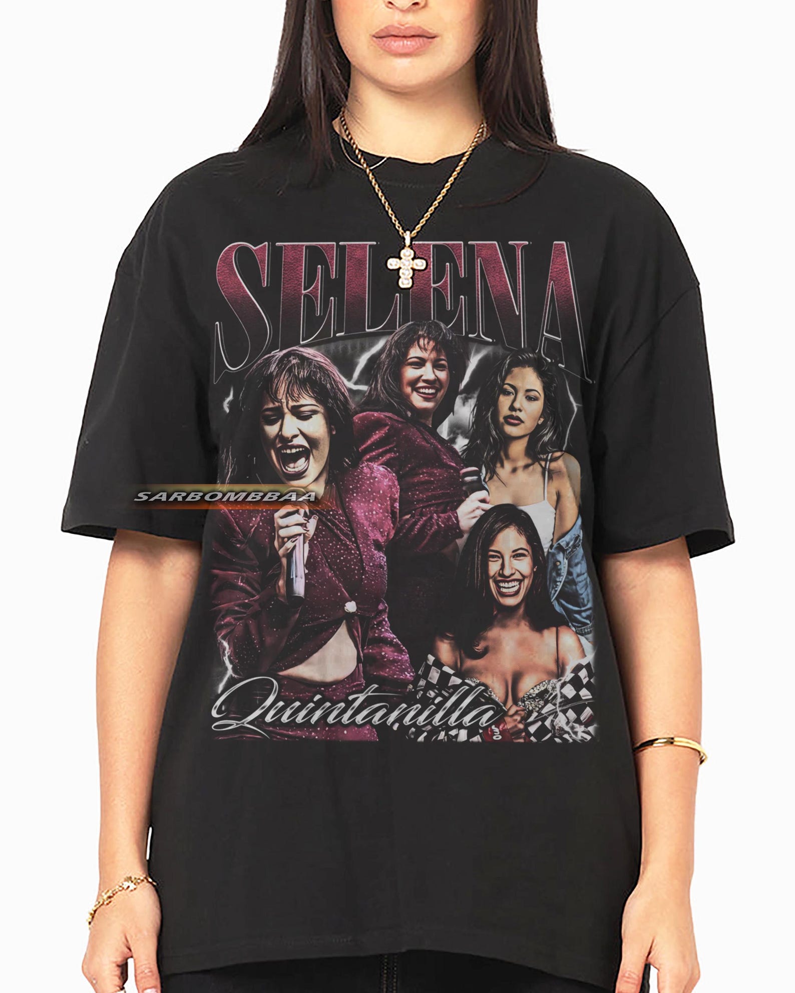 Selena Quintanilla Graphic T-Shirt, Vintage Y2K Streetwear 2XL