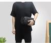 Directly from the manufacturer Leather woven double zipper Leisure travel Wash bag Fashion personality Trend handbag Hand bag