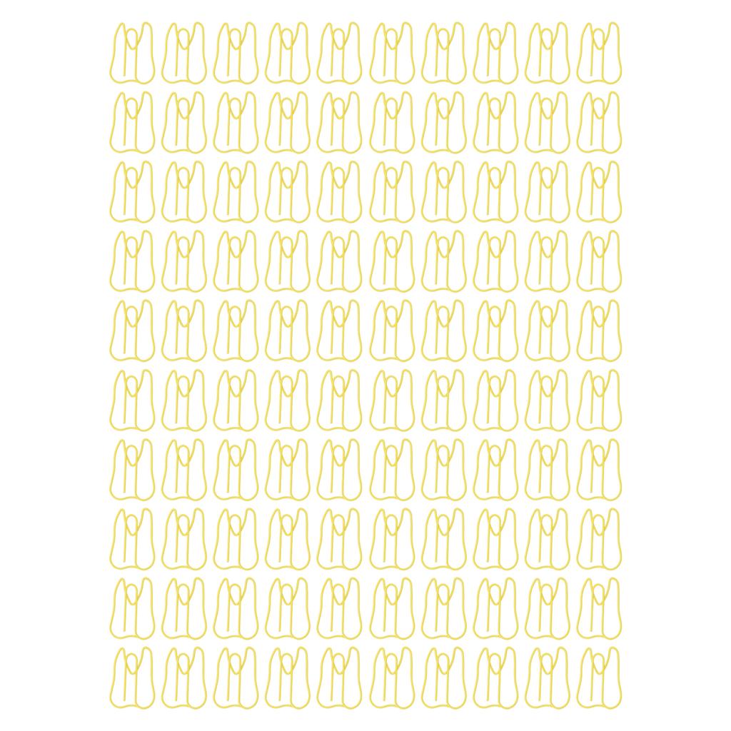 100 SZT Klipsy Biurowe Metalowe Wielofunkcyjne Klipsy do Papieru i Notatek Przenośne Klipsy Biurowe do Dokumentów