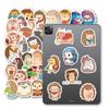 50 Cute Cartoon Different Styles of Small Hedgehog Stickers Hand Account Suitcase Water Cup DIY Decoration Stickers
