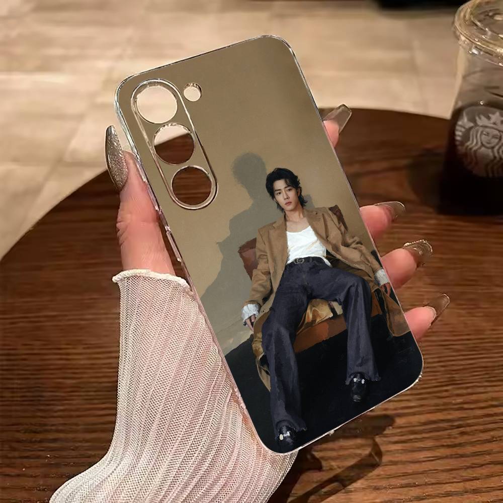 X-Z-Xiao- Zhan Clear Phone Case for Samsung Galaxy A71, A70, A52, A51, A40, A30