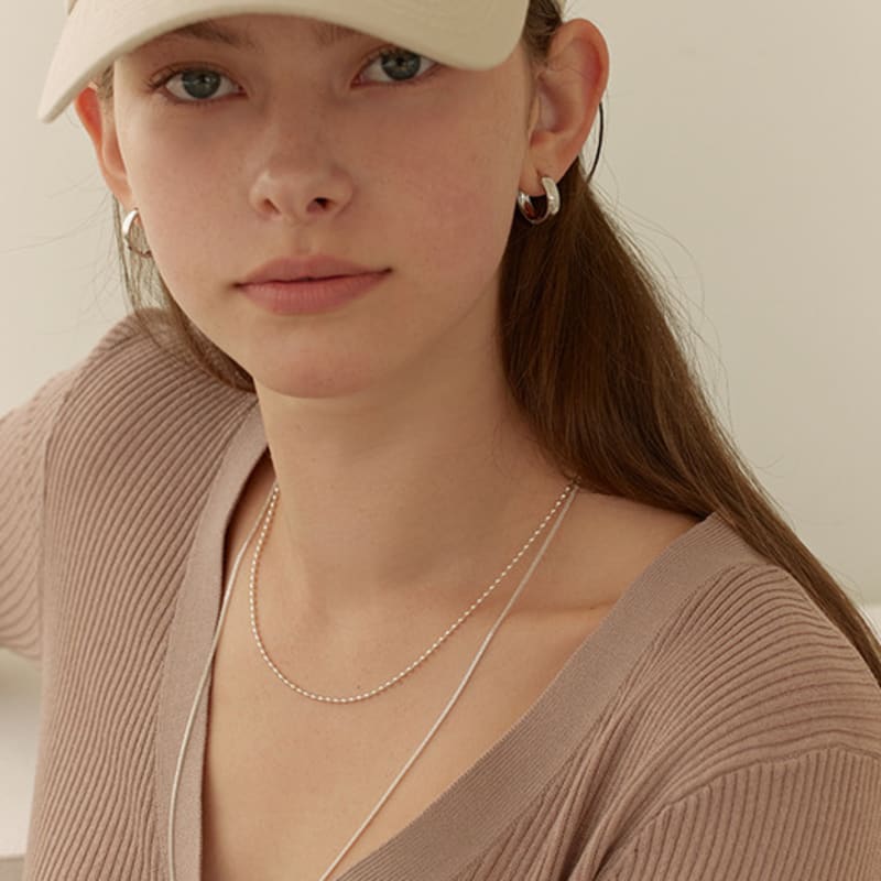 Lewe [3 possible styles] Three-way multi long necklace