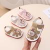 Summer Boys and Girls Toddler Shoes 0-1-2 Year Old Baby Soft Sole Bag Head Cartoon Sandals Called Shoes