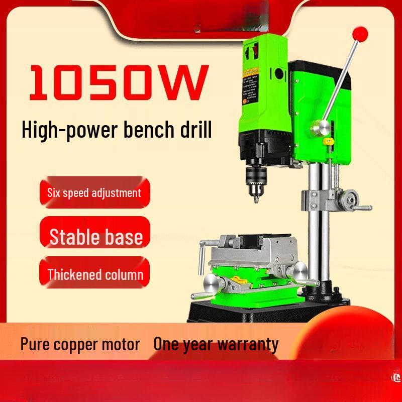 Mini 220V Variable Speed Micro Bench Drill for Industrial and Household Use – Ideal for Bead Making