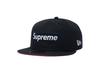 Supreme No Comp Logotipo Caixa New Era Azul Marinho