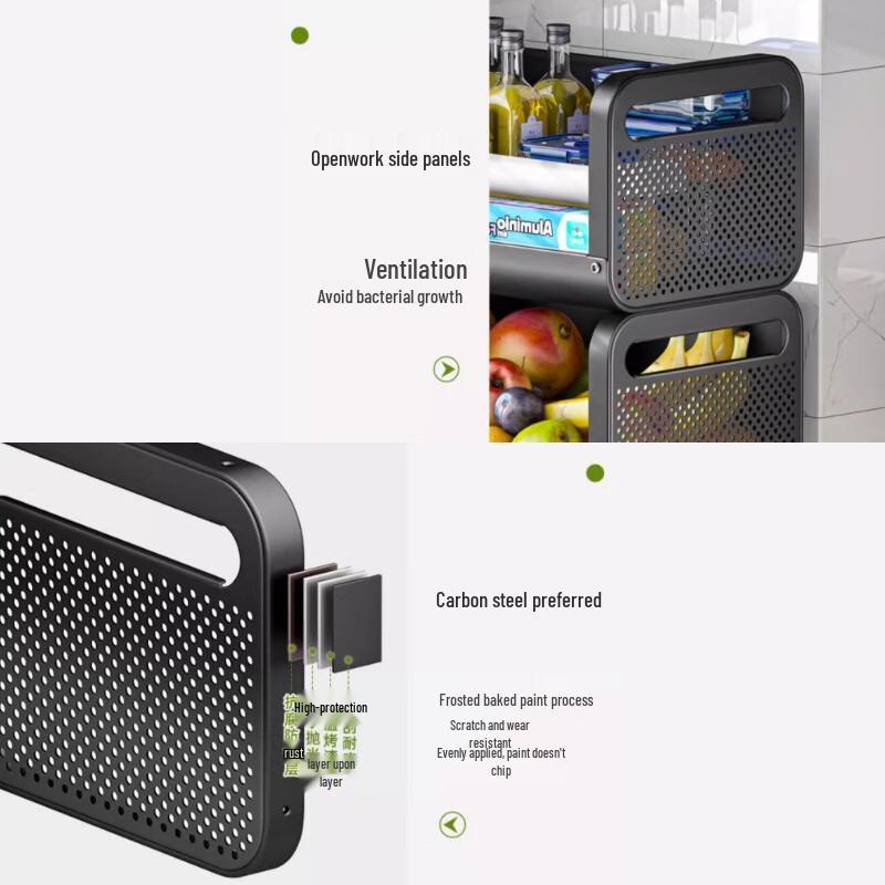 Countertop Kitchen Vegetable Storage Rack