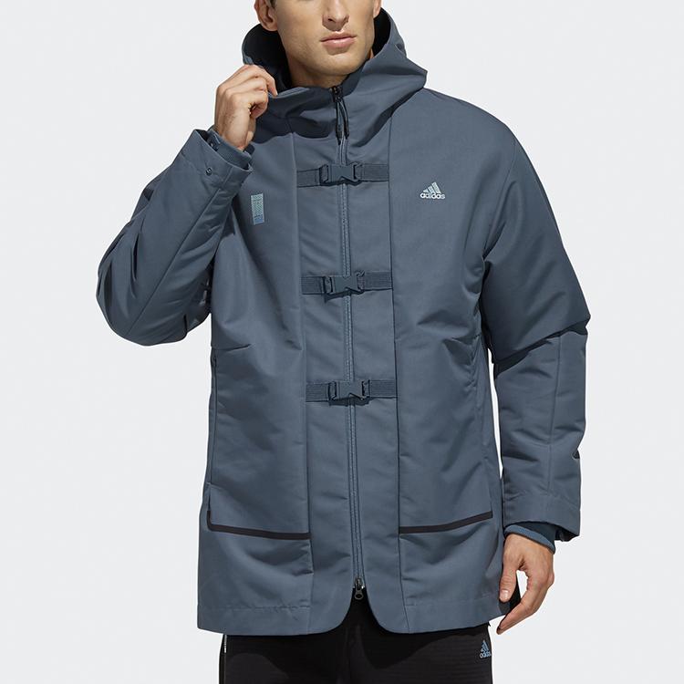 New Adidas Jackets Men Remnant Blue FM9343