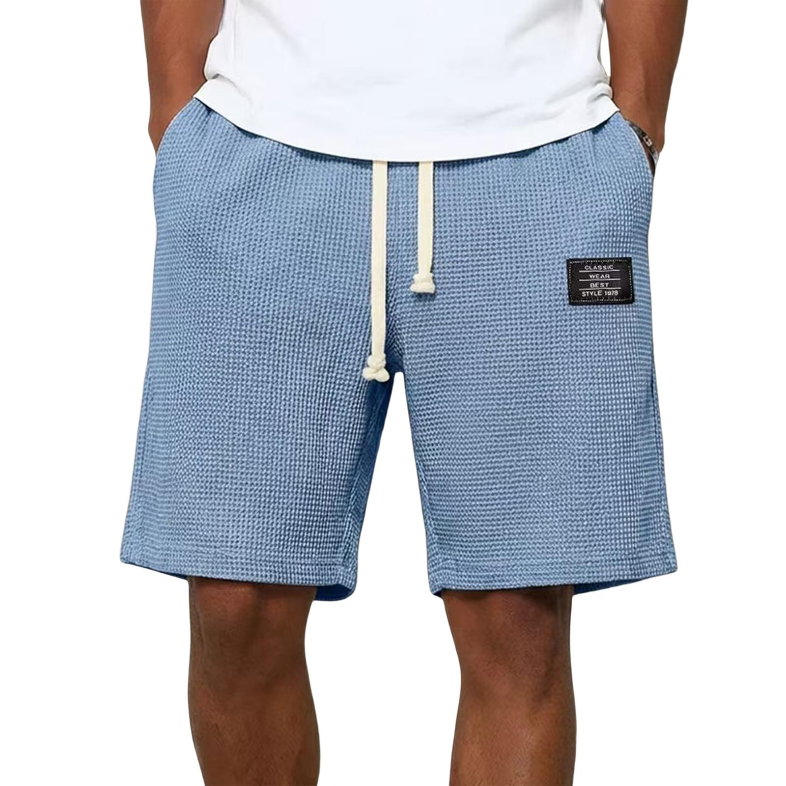 Herren Freizeithose mit Kordelzug und Webstruktur XXXXL