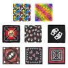 Hip Hop Printed Women Head Wraps Square Scarf Bandana Handkerchief Hair Scarves