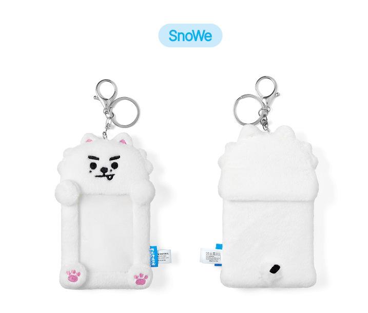 Idol Animal Character Keychain Cute Cartoon Group Member Keyring Fan Collection Support Gift Accessories
