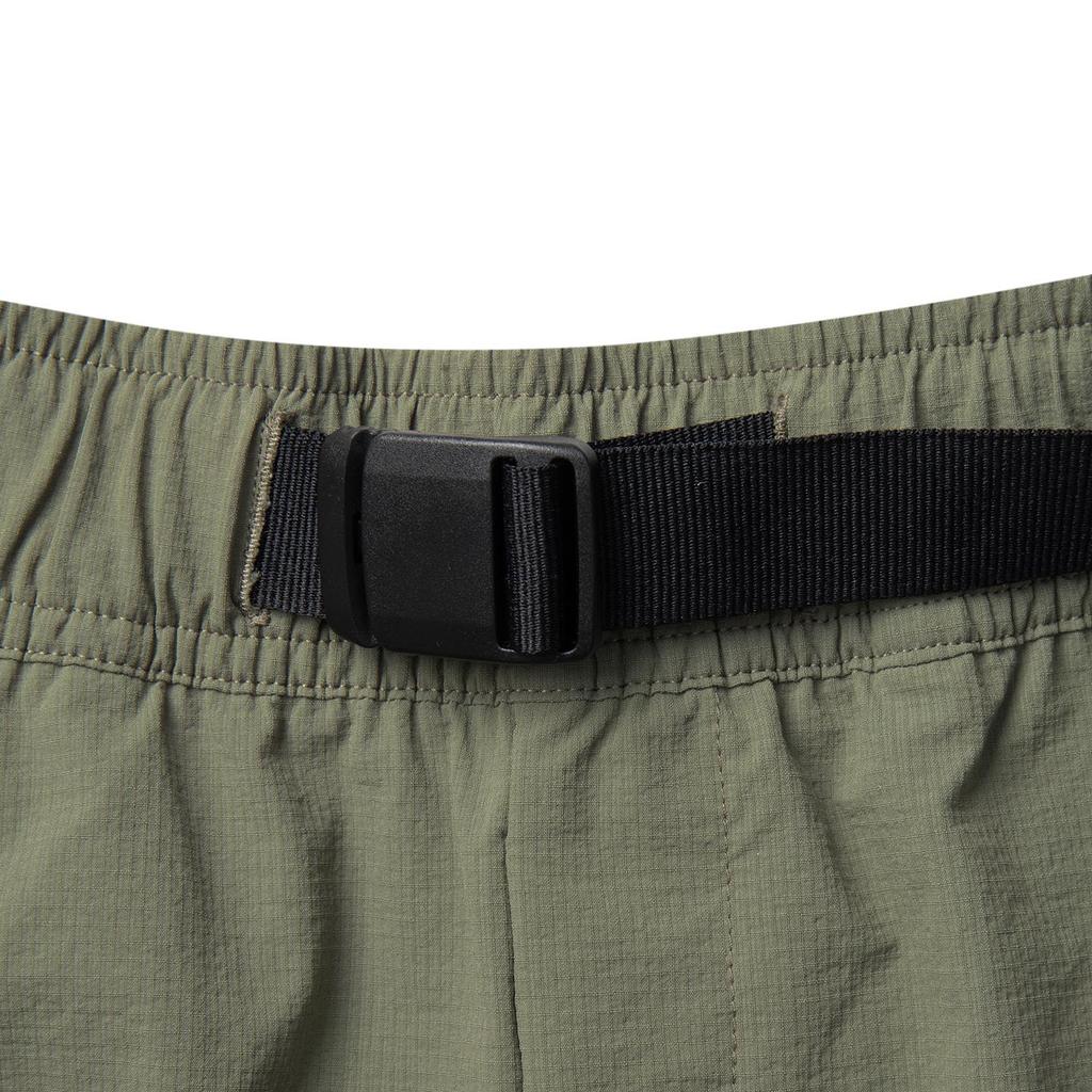 Li-Ning Fitness Series Casual Quick-Dry Comfortable Versatile Ice Silk Cool Breathable Sports Shorts Men Shorts Tea-Green AKSV281-7