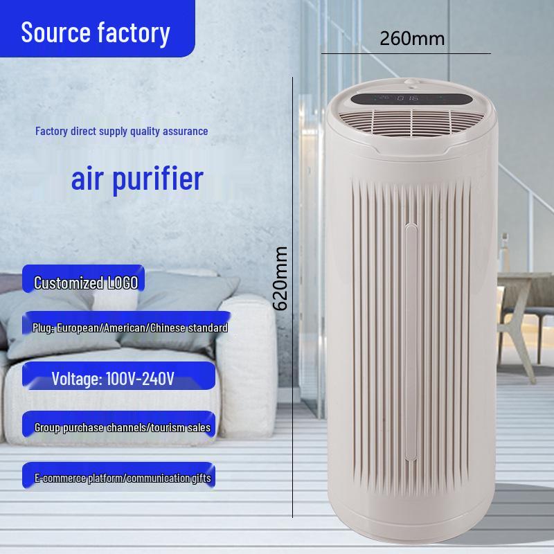 Smart PM2.5 Air Purifier with Formaldehyde and Smoke Removal, Negative Ion Technology