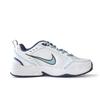 Nike Air Monarch 4 Slip Resistant Abrasion Resistant Low Top Chunky Sneakers Unisex White Blue 415445-102 (Team746-)