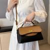 High quality spliced handFashiable multifunctial single shoulder, Korean versi women's small square bag