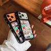 Side View Mirror Cute Cat iPhone 14/13 Pro Max Anti-Drop Case