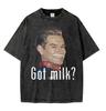 Limited The Boys William Billy Butcher Vintage Washed T Shirts Unisex Harajuku Streetwear Tshirt Oversized Loose Short Sleeve Tees