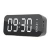 Mirror Surface Alarm Clock Bluetooth Speaker Digital Wireless Alarm Clock Bluetooth Speaker for