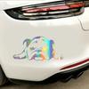 Car Styling Anti Head Waterproof Scratch Horse Laser Reflective Sticker Decal