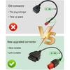 6 Pin OBD2 Adapter Cable Fit For Guzzi Kawasaki Suzuki Yamaha Harley Davidson Piaggio Vespa Motorcycle OBD Diagnostic Cable, Euro5 6-Pin Connector,