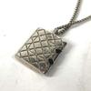 Chanel 05A Cambon Line CC CC Mark Accessories Chain Necklace Metal Silver