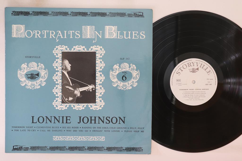 LP Record LONNIE JOHNSON - Portraits In Blues Volume 6 SLP162 STORYVILLE UK Blues Used
