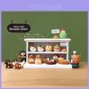 Resin Bakery Decor With Cat Figurines For Kitchen Shelf Display