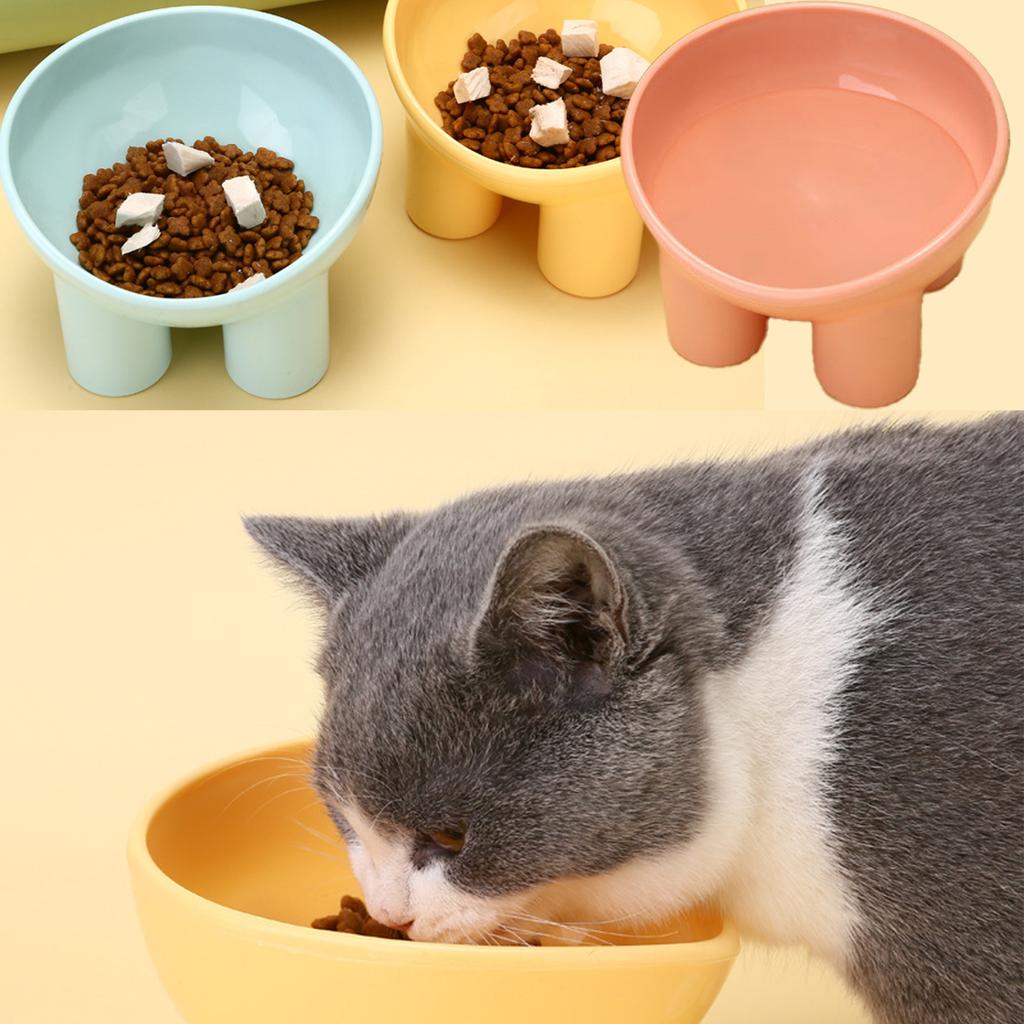 Portable Anti-Drop Cat Dog Pet Feeding Bowl - Food And Water Feeder Designed for Pets