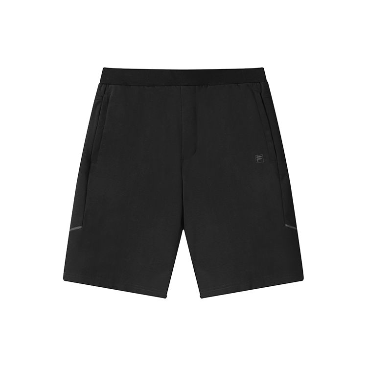 

FILA 2023 Summer New Fashion Simple Business Casual Commuting Knitted Shorts Men shorts Black F11M327601FBK L