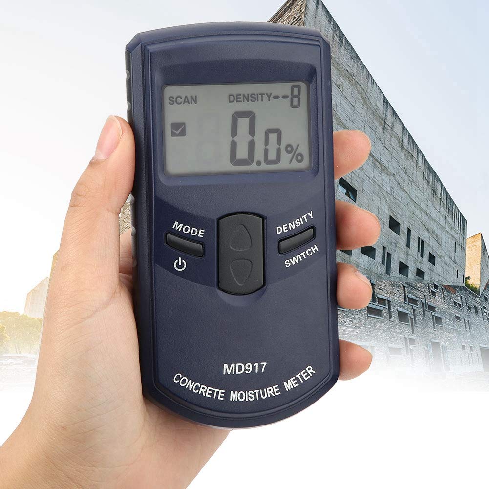 Digital Concreter Wall Moisture Meter MD917 0-40% Metope Humidity Tester Drywall Damp Tester(Without Battery)